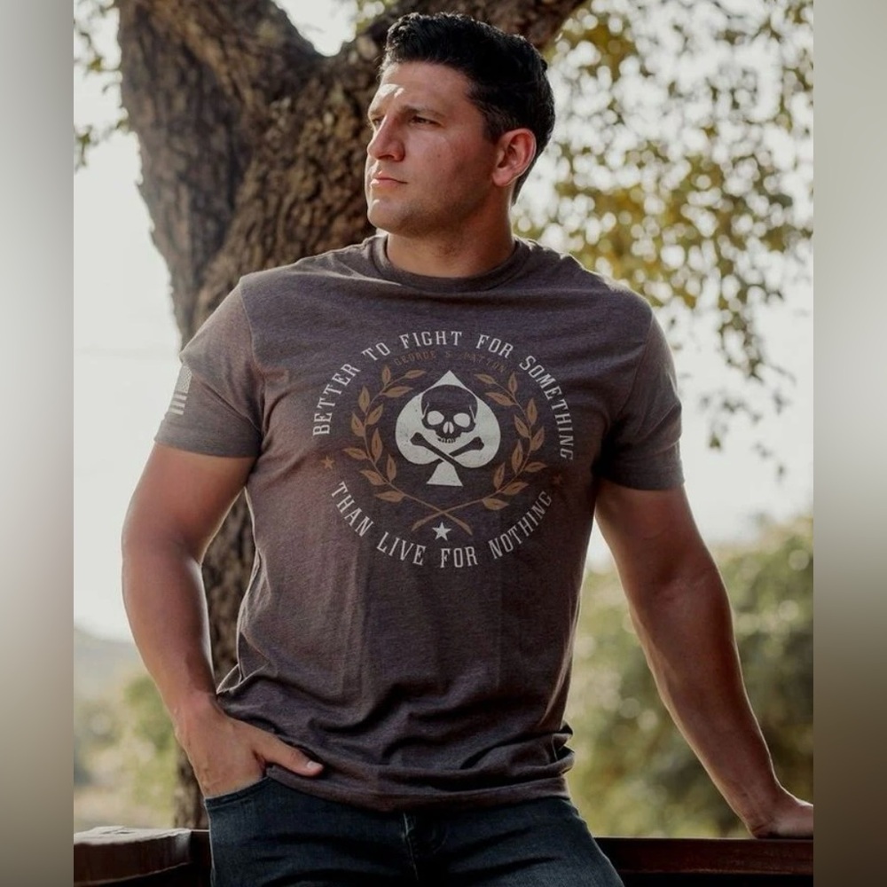 2024 July Club Member Men’s Medium - FIGHT FOR SOMETHING Graphic Tee